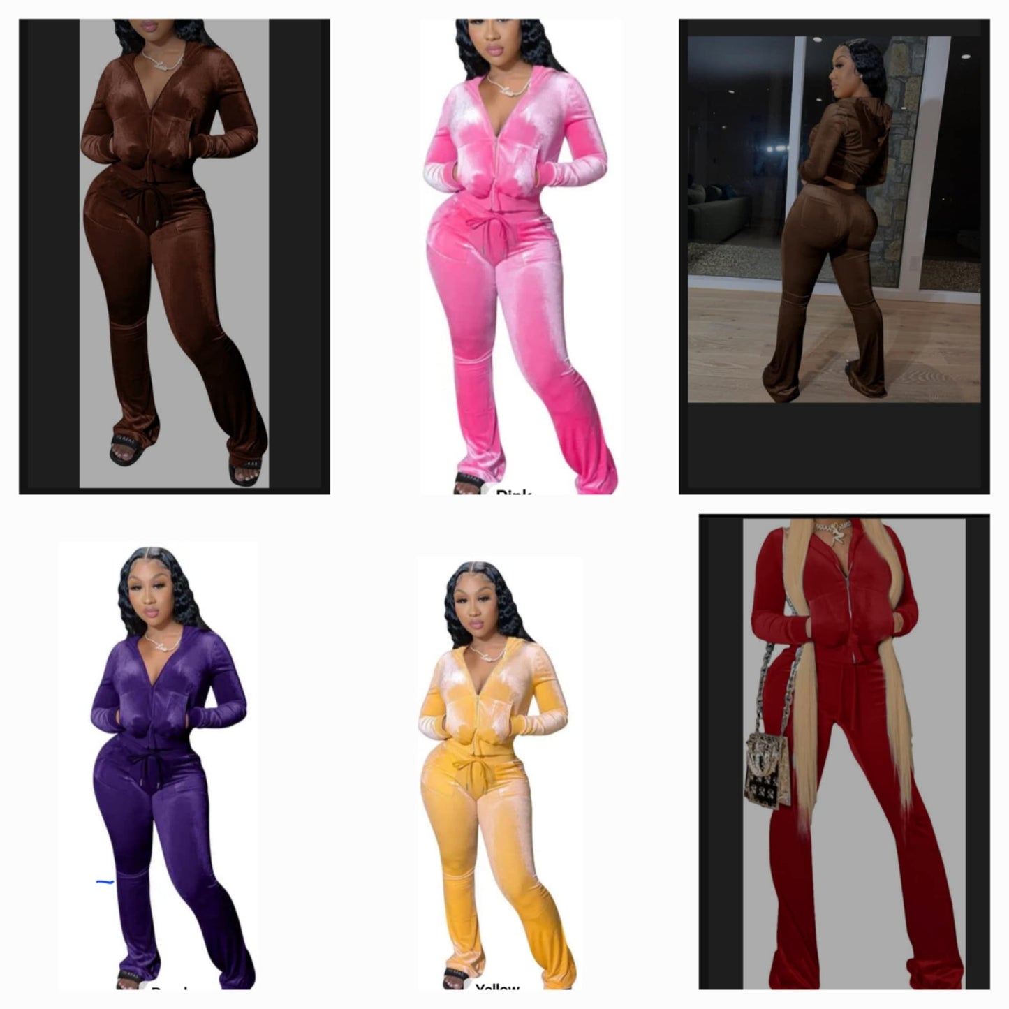 Chill - Velour Pant Set