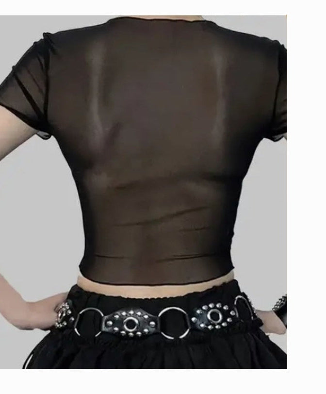 Mesh Butterfly Top