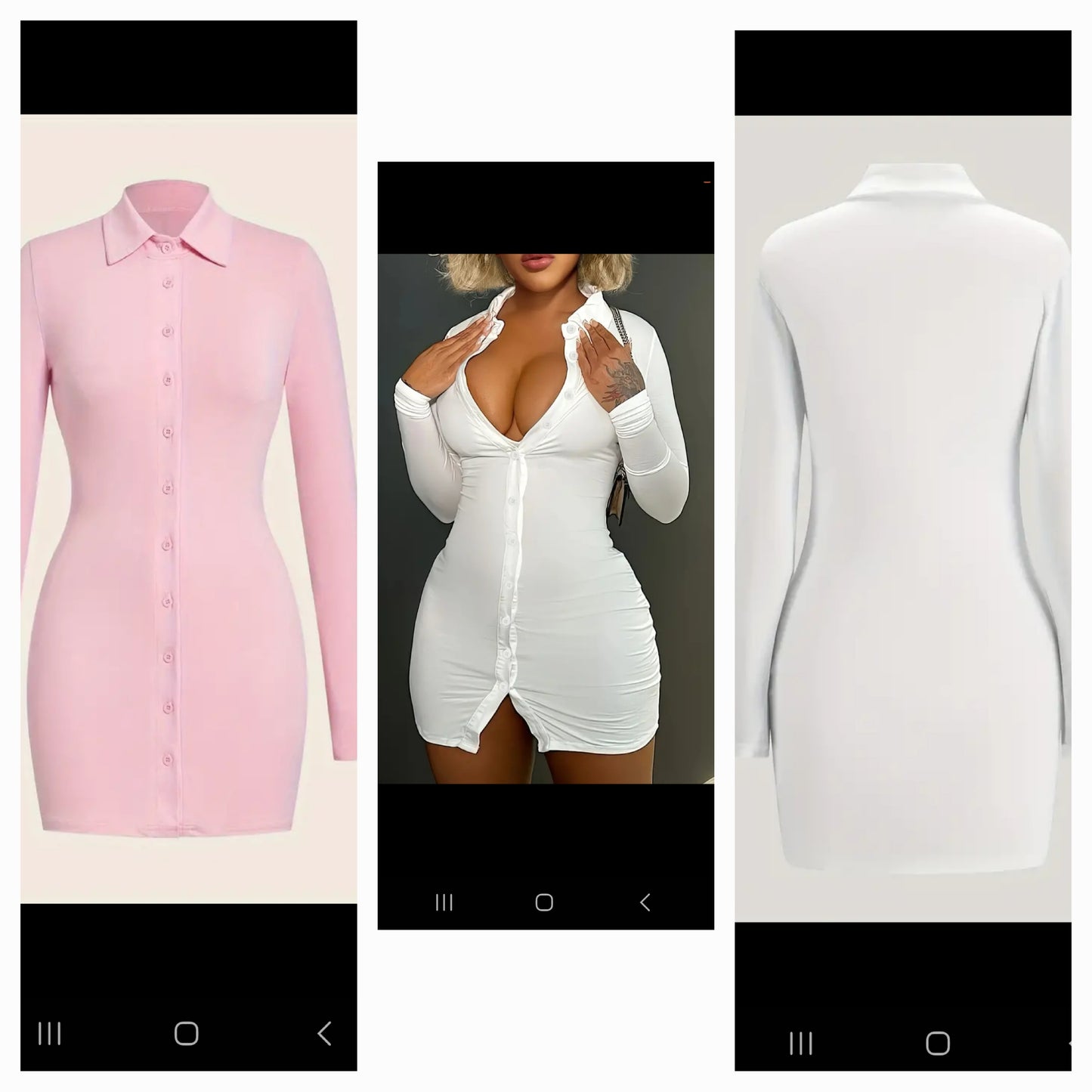 Mini Shirt Dress