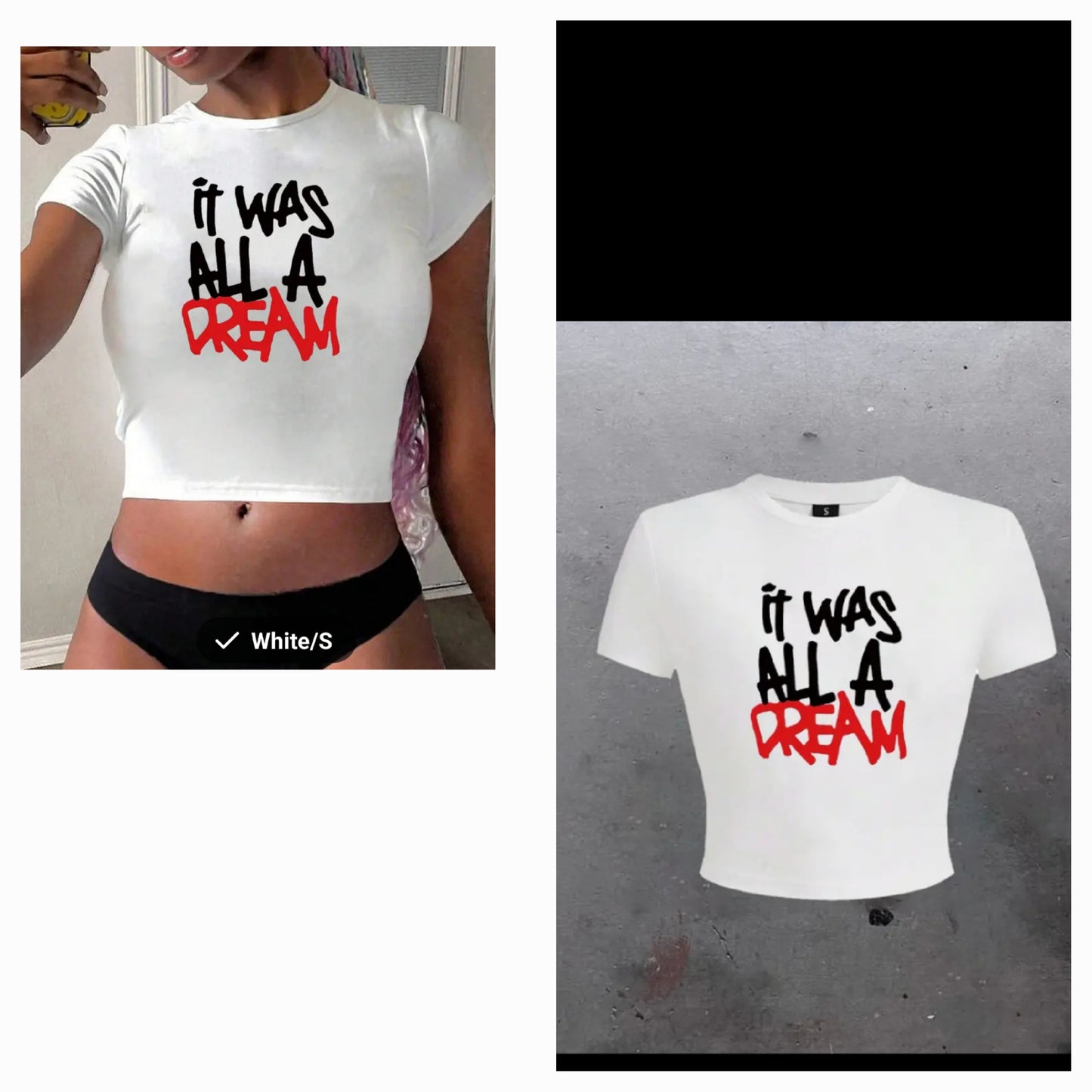 It Was All A Dream Graphic Tee