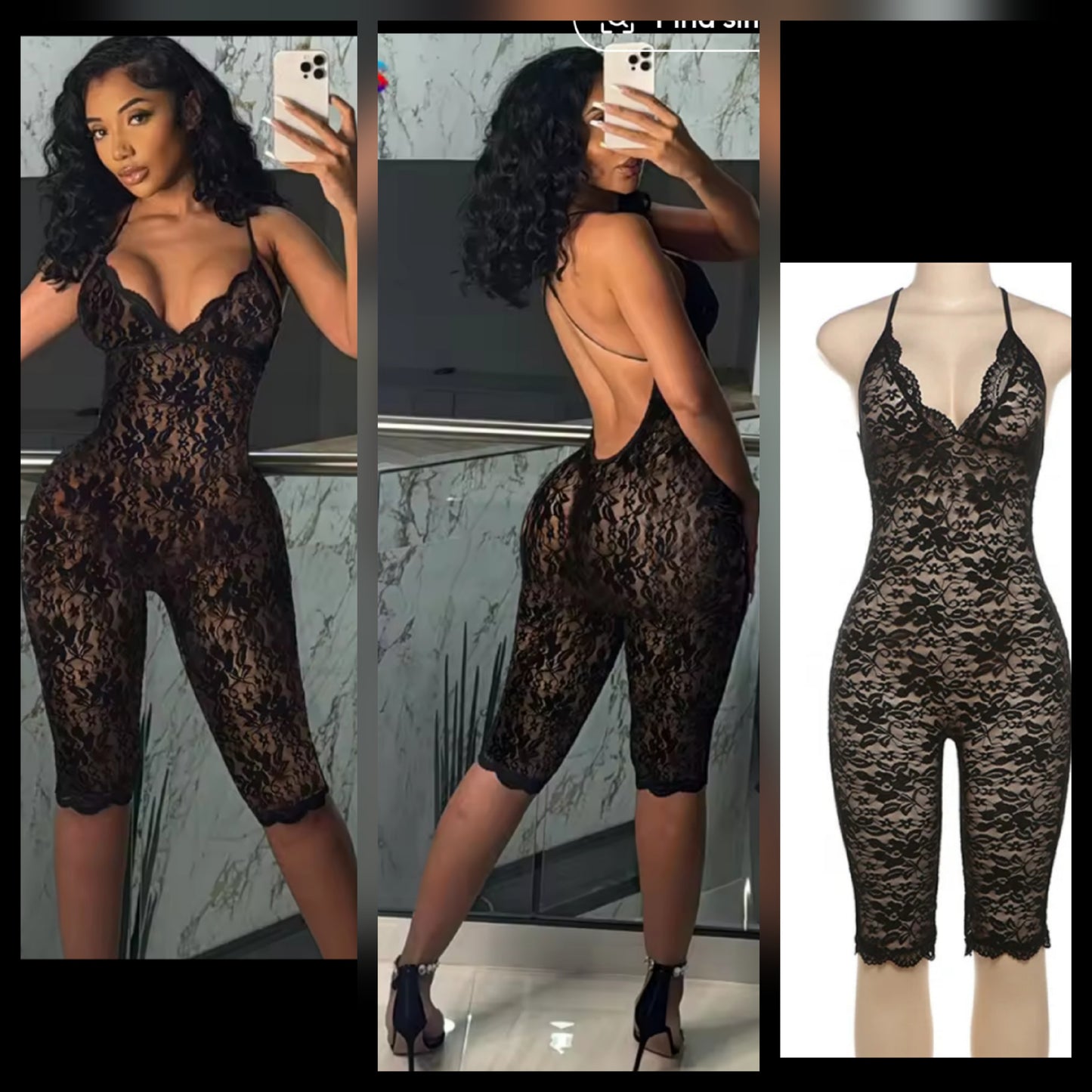 Lace Backout Jumpsuit