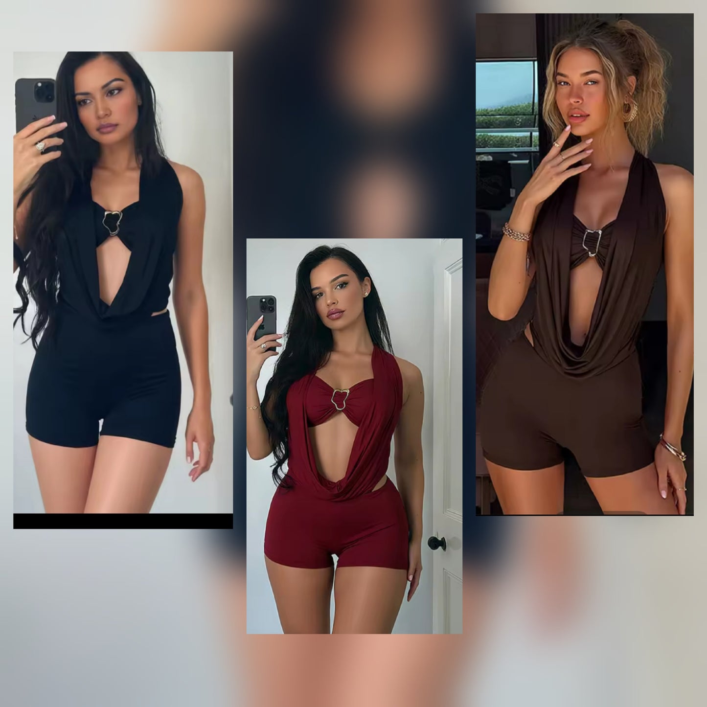 2pc Romper w/ bralette
