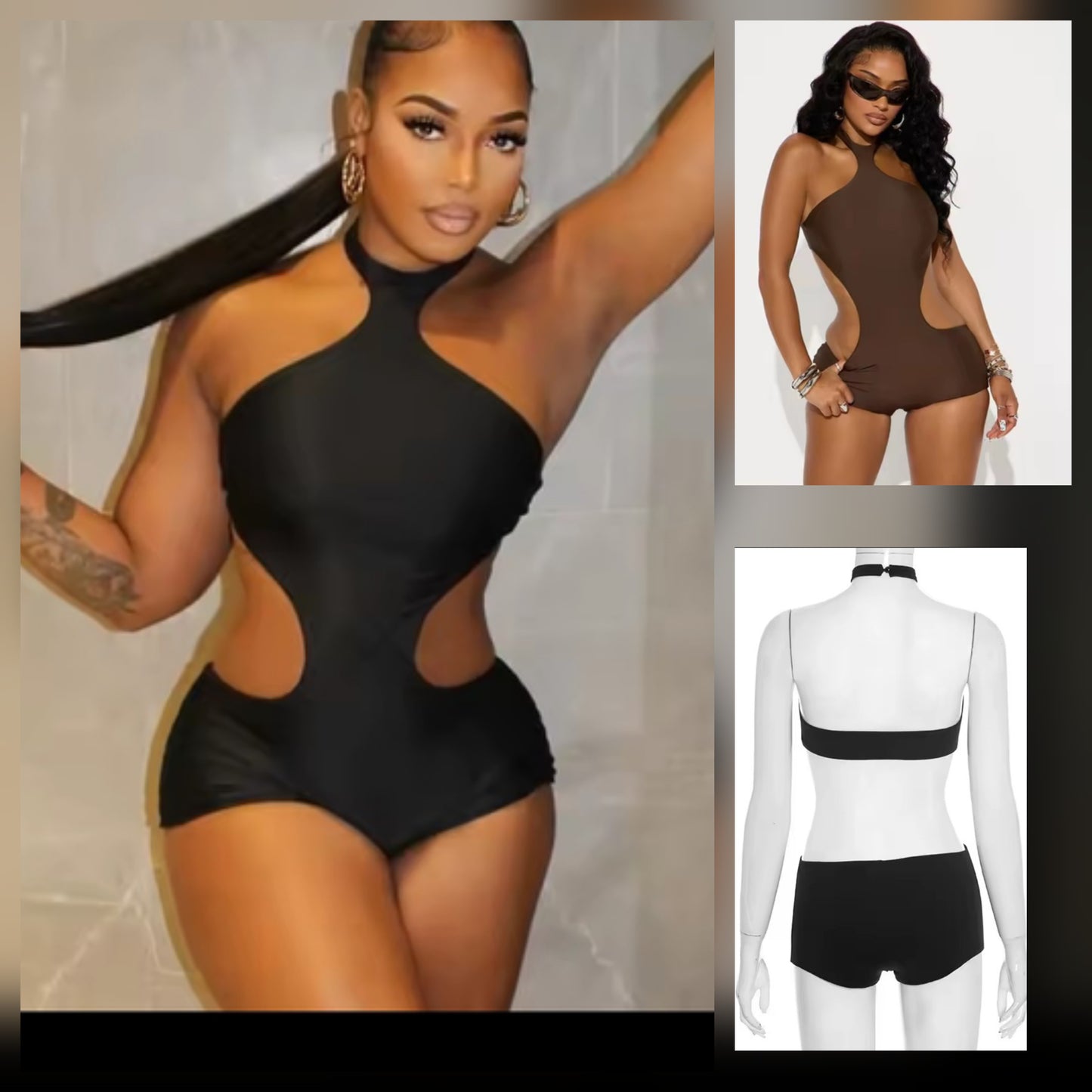 Cutout Romper