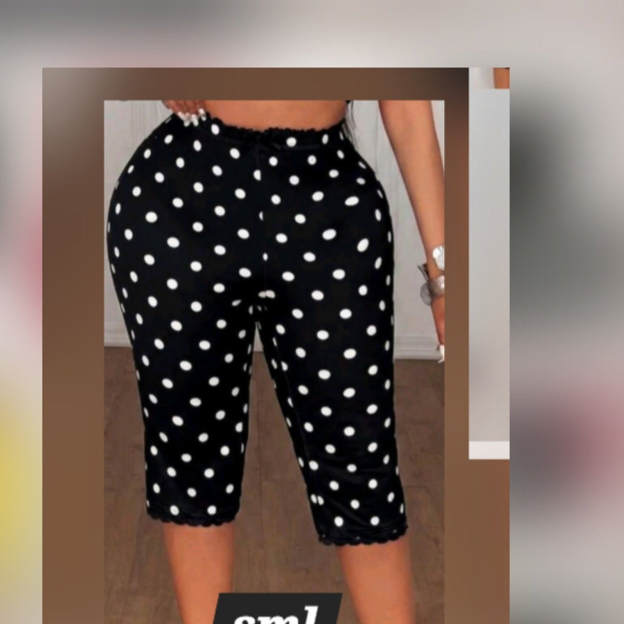 Polka Dot Pants Set
