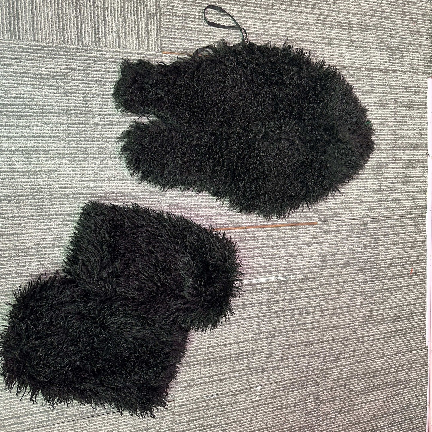 Fur Vest with legwarmers