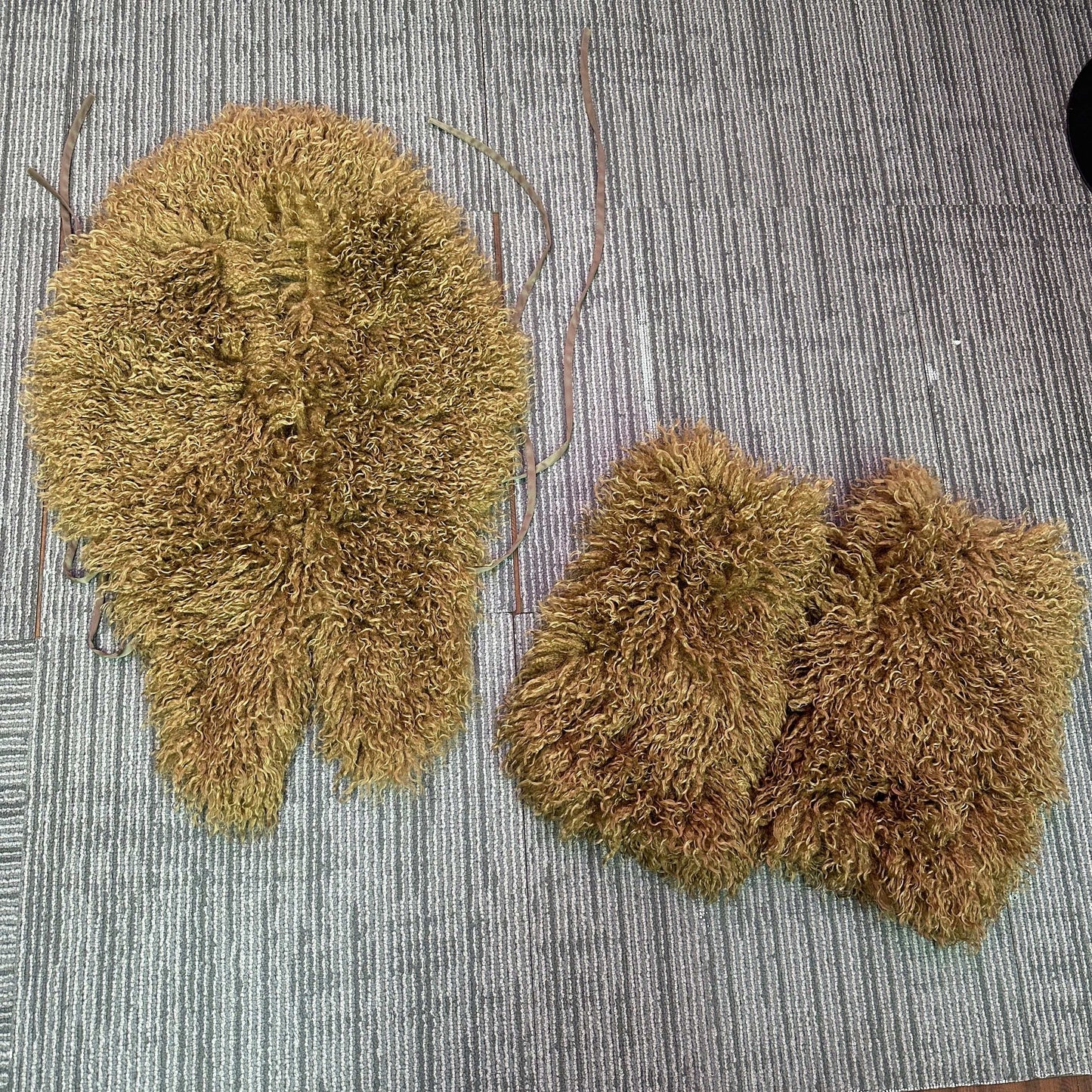 Fur Vest with legwarmers