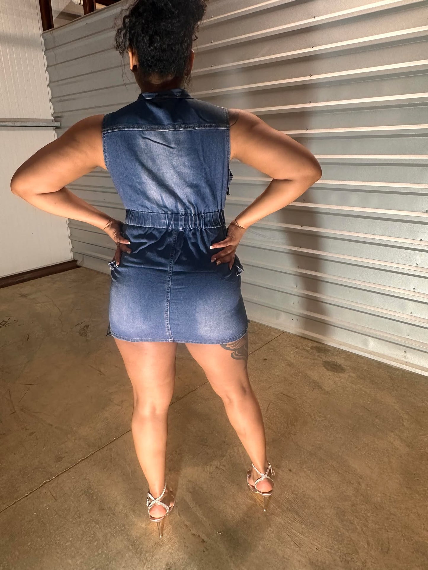 It Girl Denim Dress