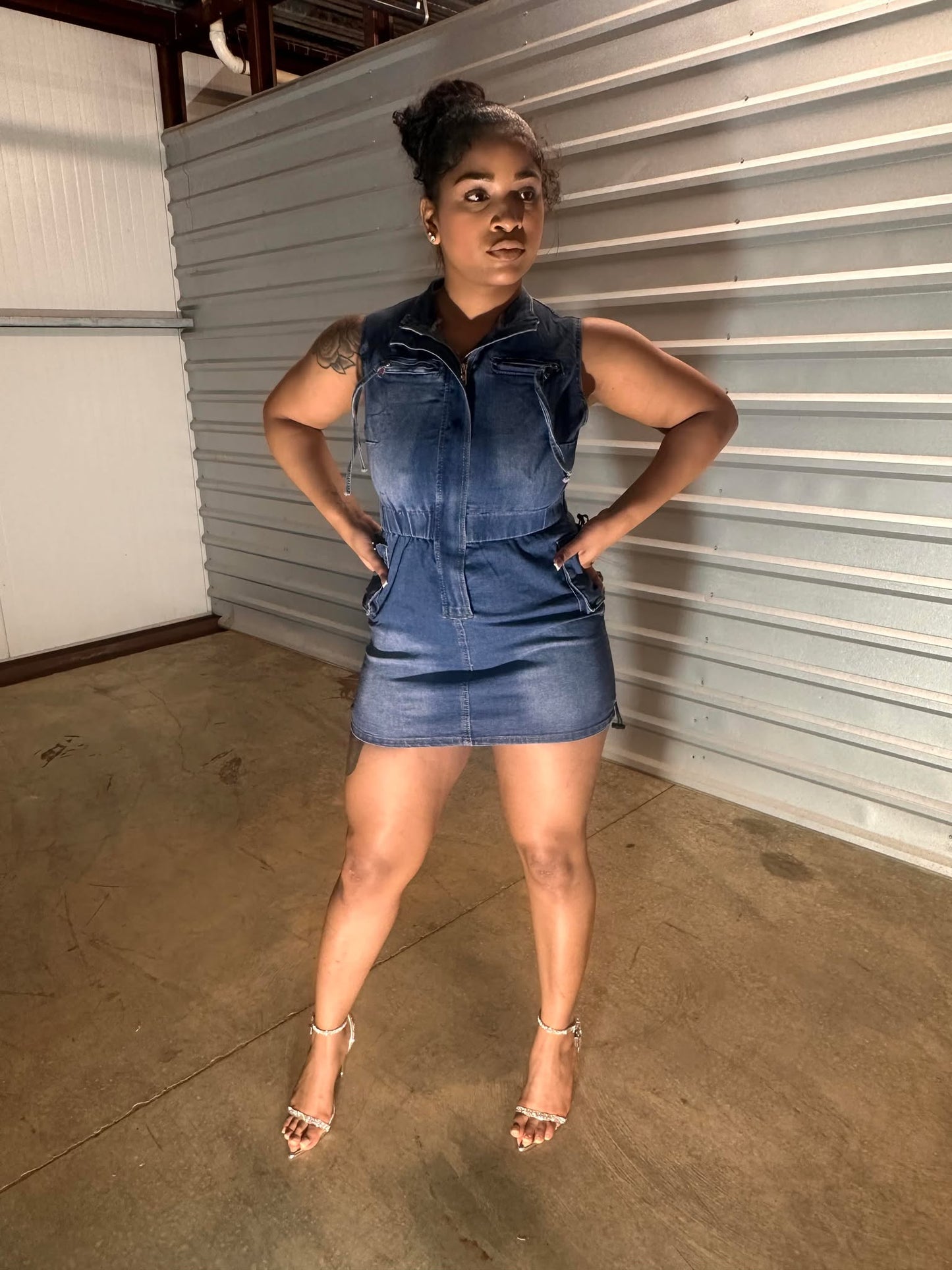 It Girl Denim Dress