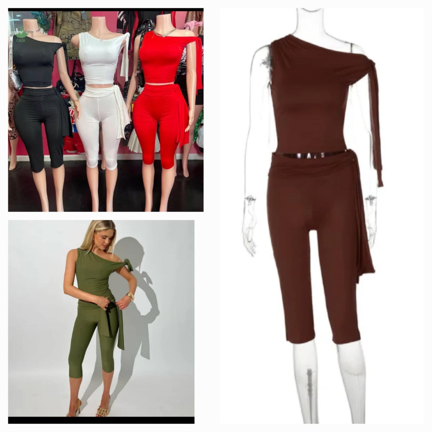 2PC Capri Pant Set