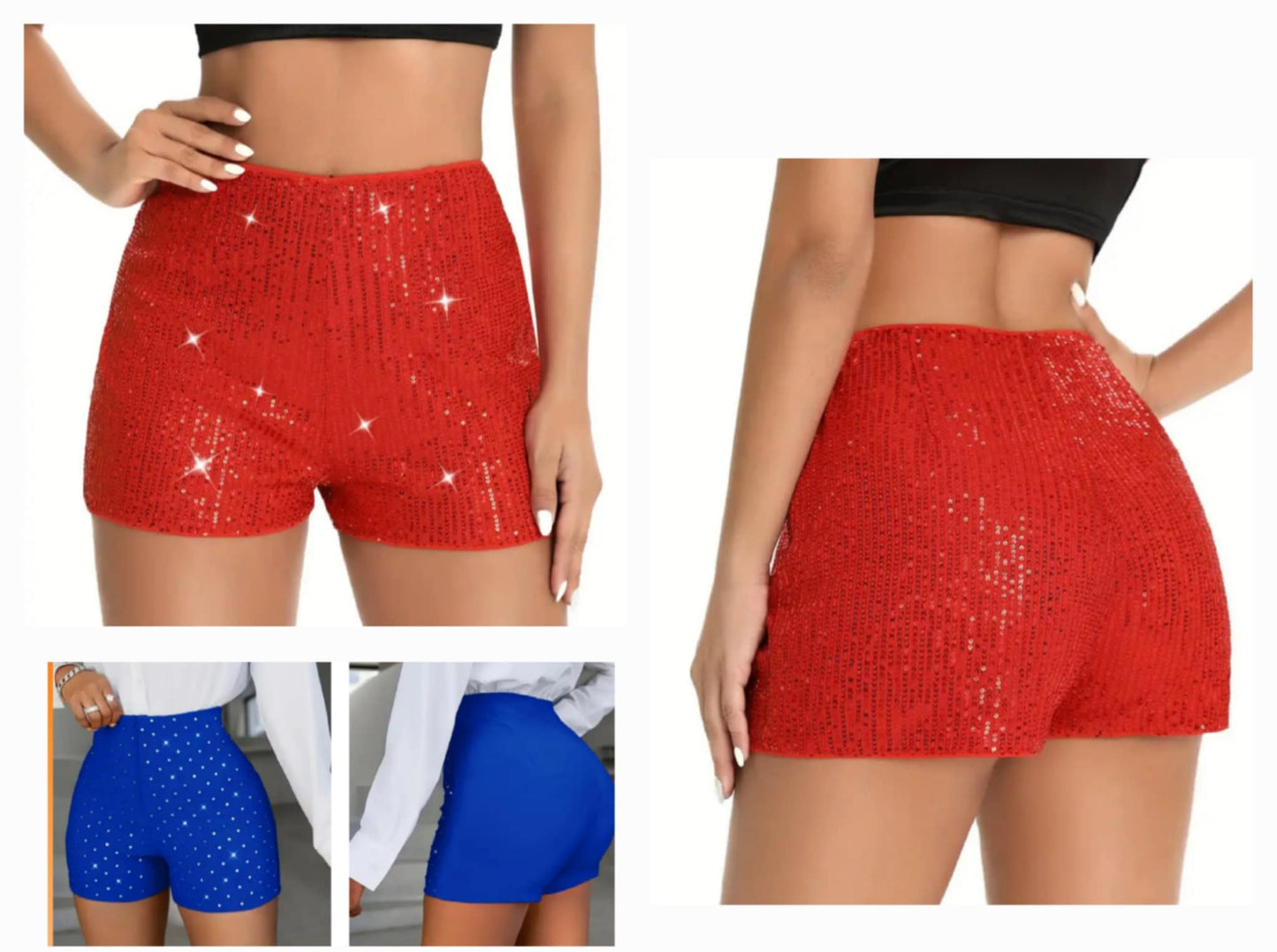 Rhinestone Shorts