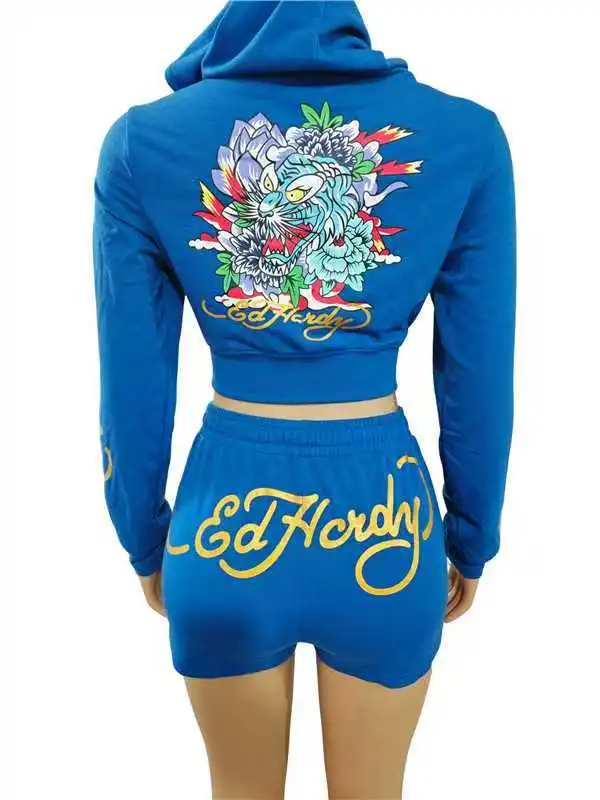 Chill GRAPHIC Hoodie Short Sets - Multiple colors