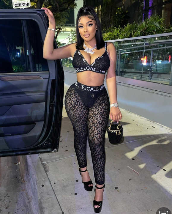 Bralette Pant Set