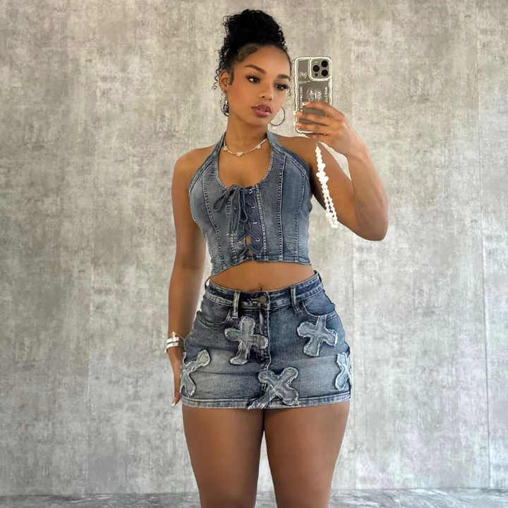 Giddy Up Denim Set
