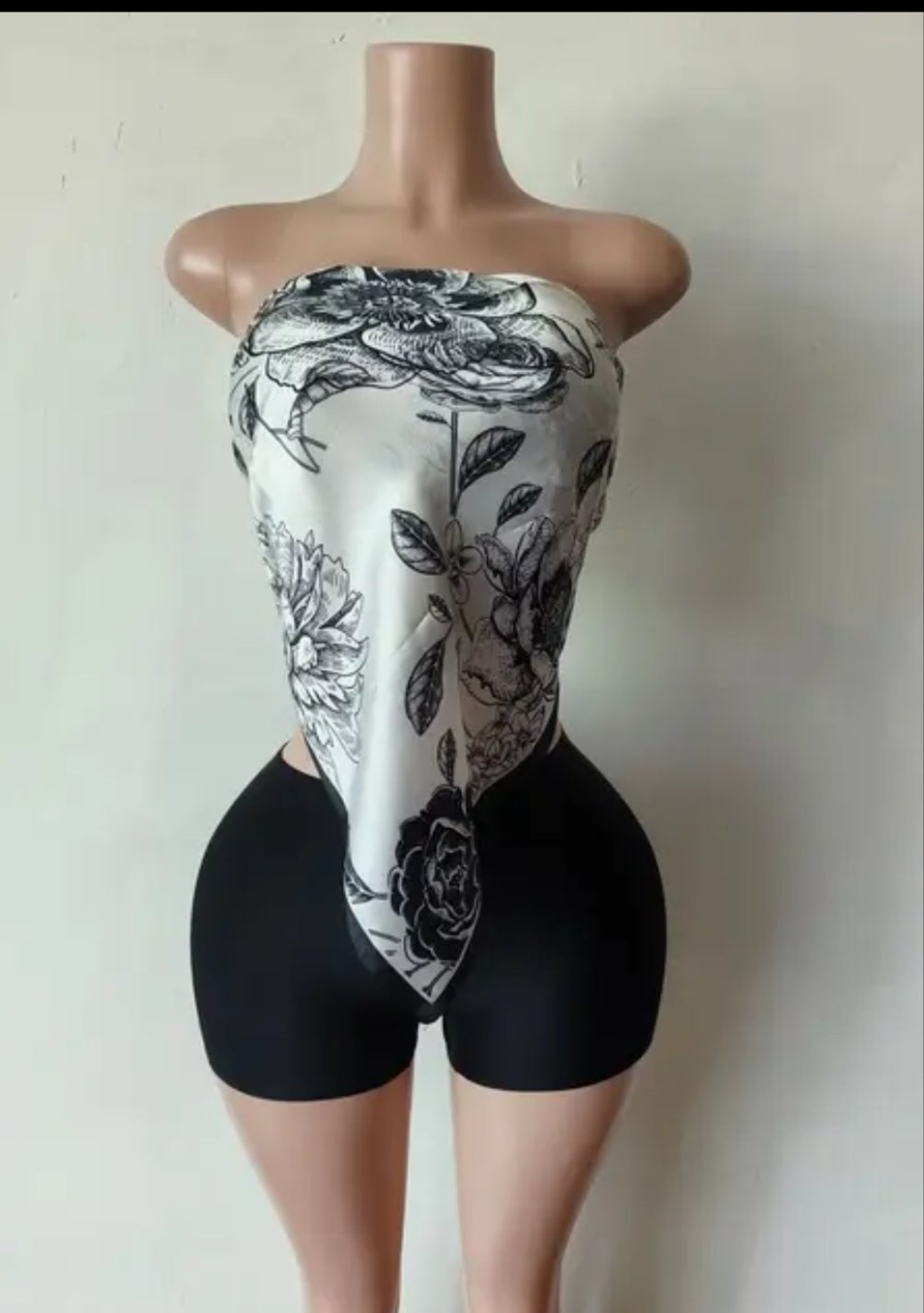 Scarf Short Set