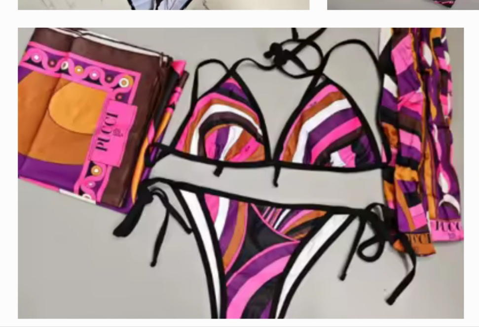 Designer swimwear bikini