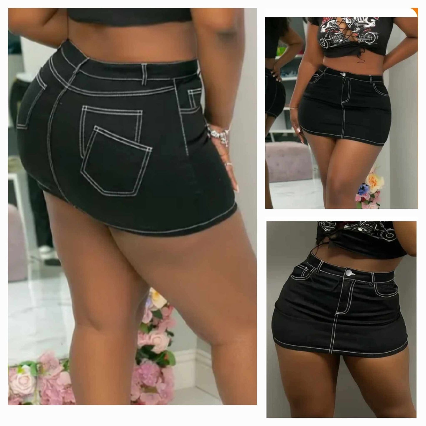 City Girl Denim Skirt
