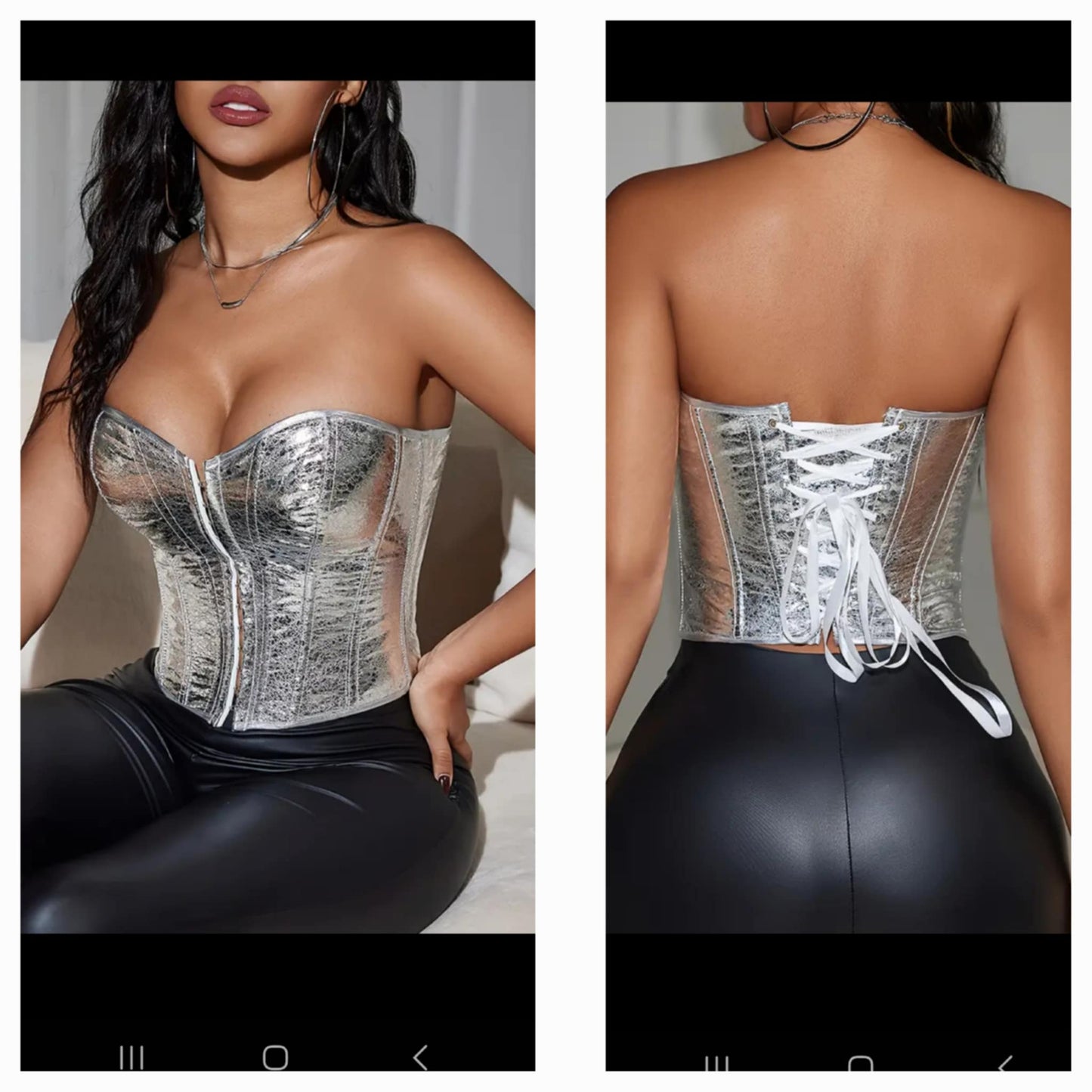 Corset - Silver