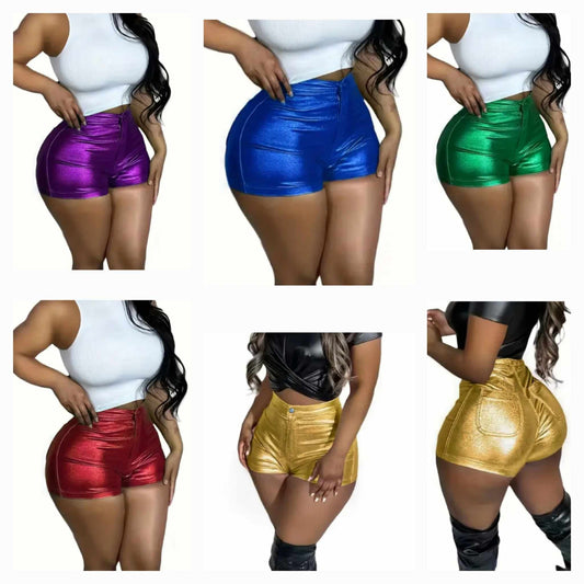 Metallic shorts