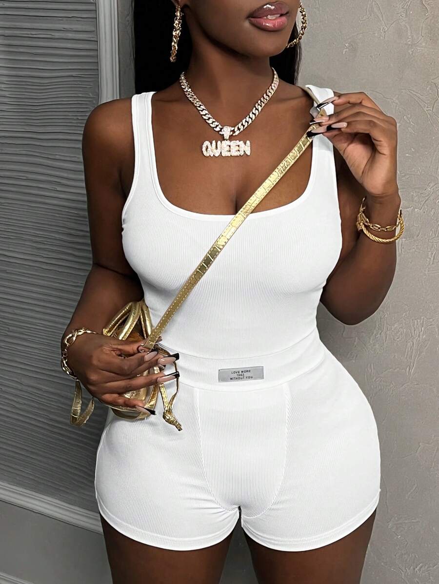 Ribbed Short Set