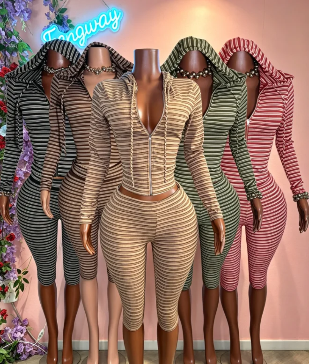 Headband Capri Chill Set Stripes