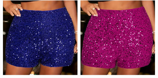 Sequin Shorts