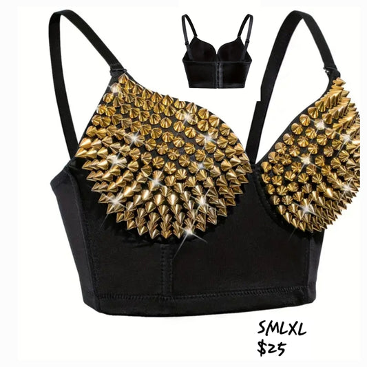 Gold Bustier Corset