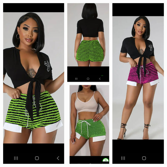 Shaggy Terry Cloth Shorts
