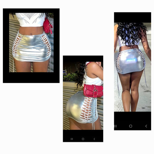 Metallic Skirt