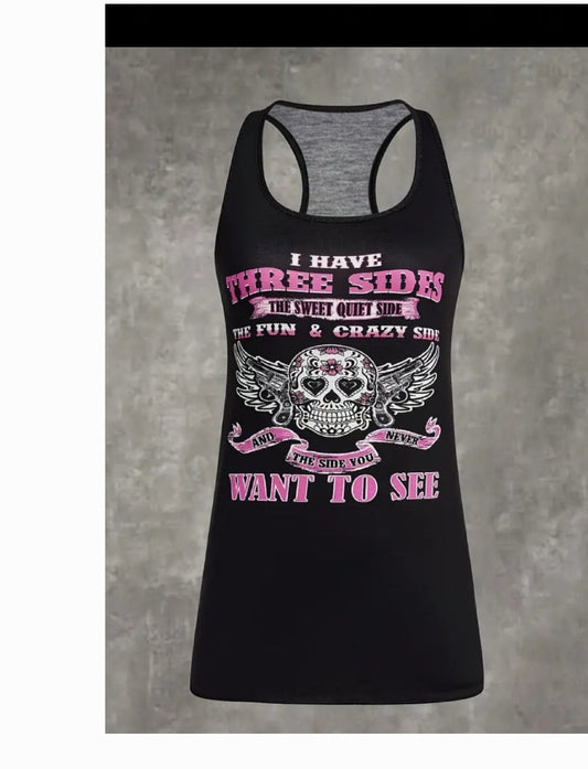 Razor back Skull Tee