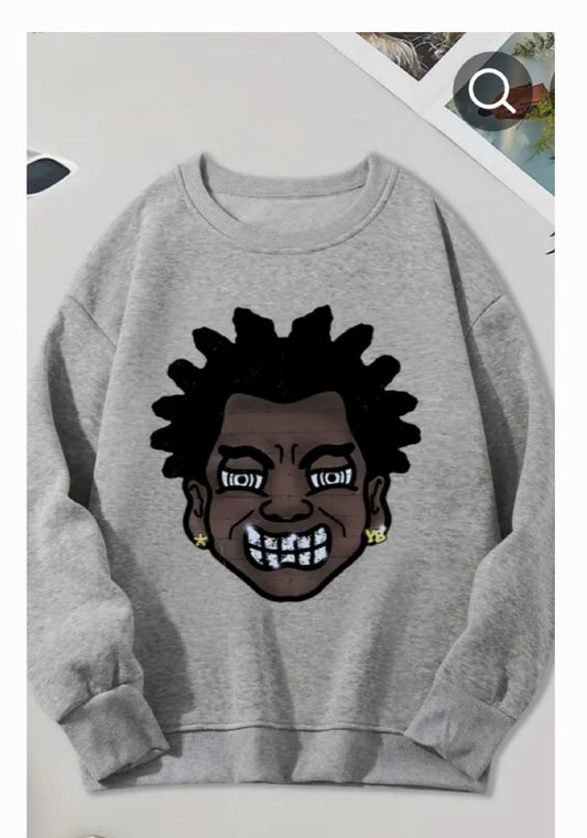 Graphic Spike Sweatshirt