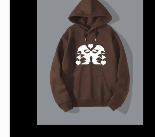 Graphic Sweatshirt - Brown or Gray