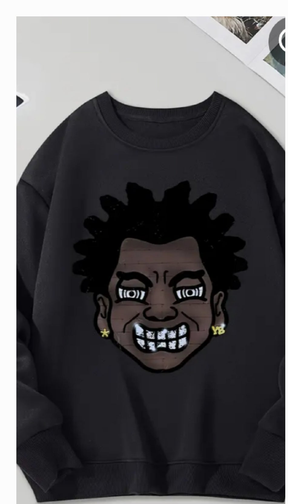 Graphic Spike Sweatshirt