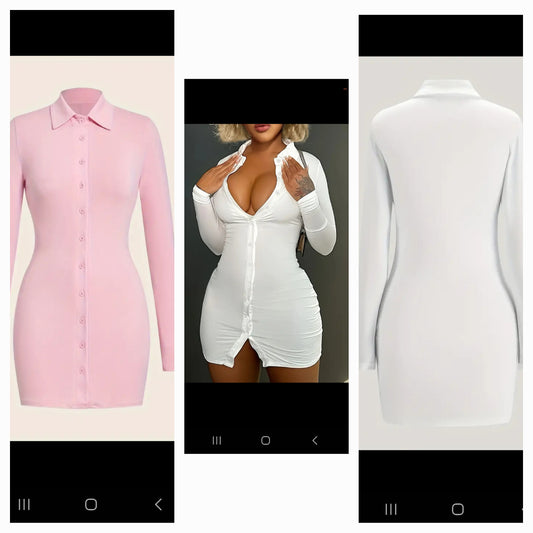 Mini Shirt Dress