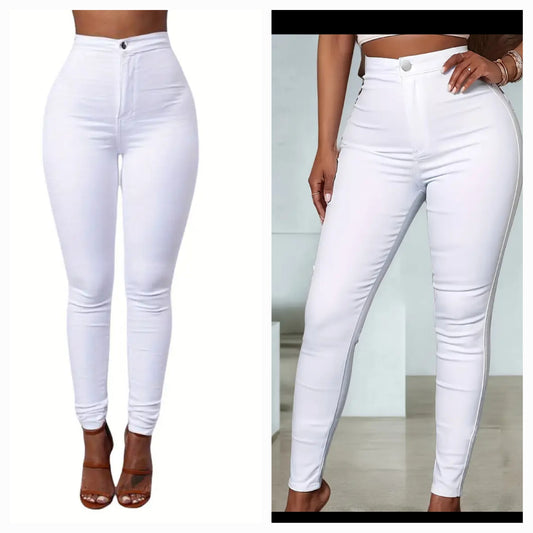 White Denim Jeans