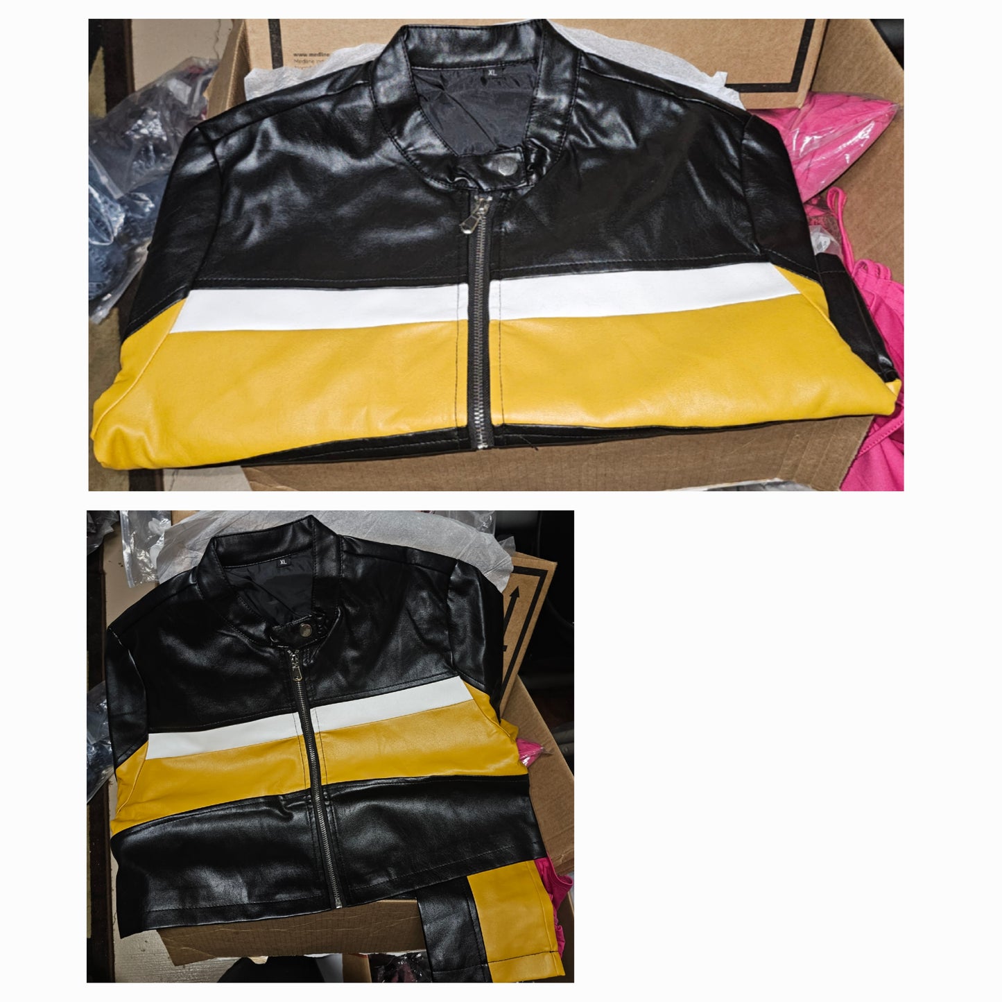 Colorblock Yellow Jacket