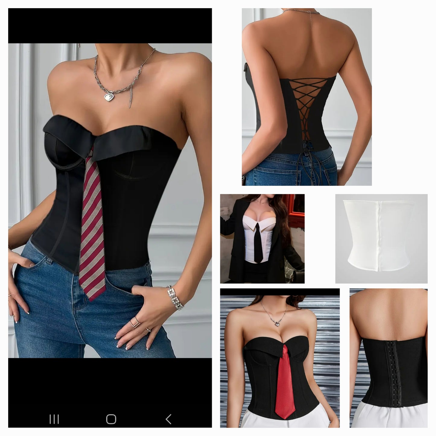 Corset Neck Tie