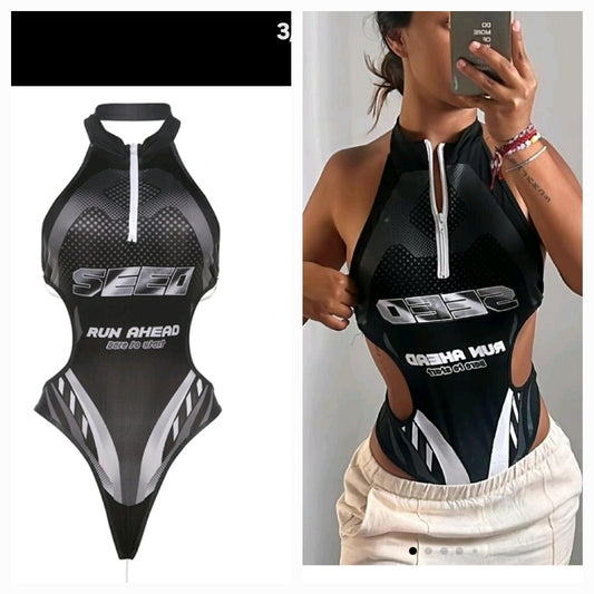 Racer bodysuit