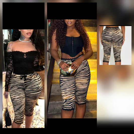 Capri Leggins animal print