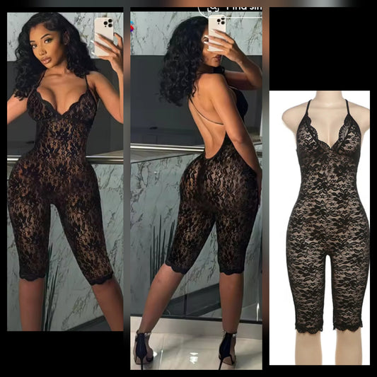 Lace Backout Jumpsuit