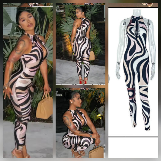 Swirl Jumpsuit