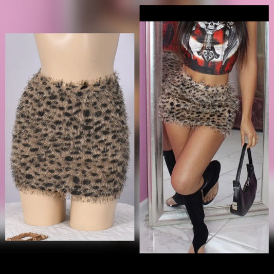 Cheetah Skirt