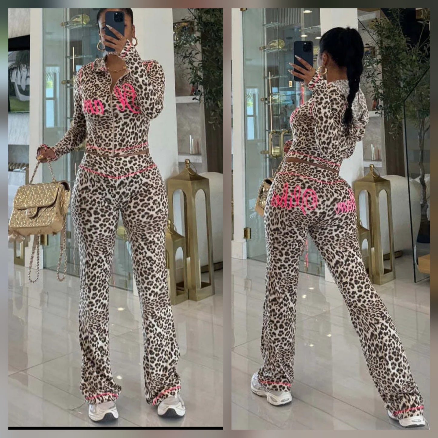 Cheetah Chill Pant Set