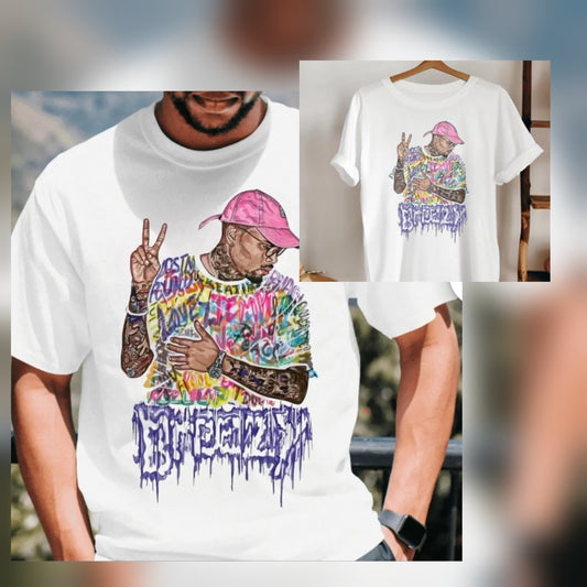 Breezy Graphic Tee -Oversized