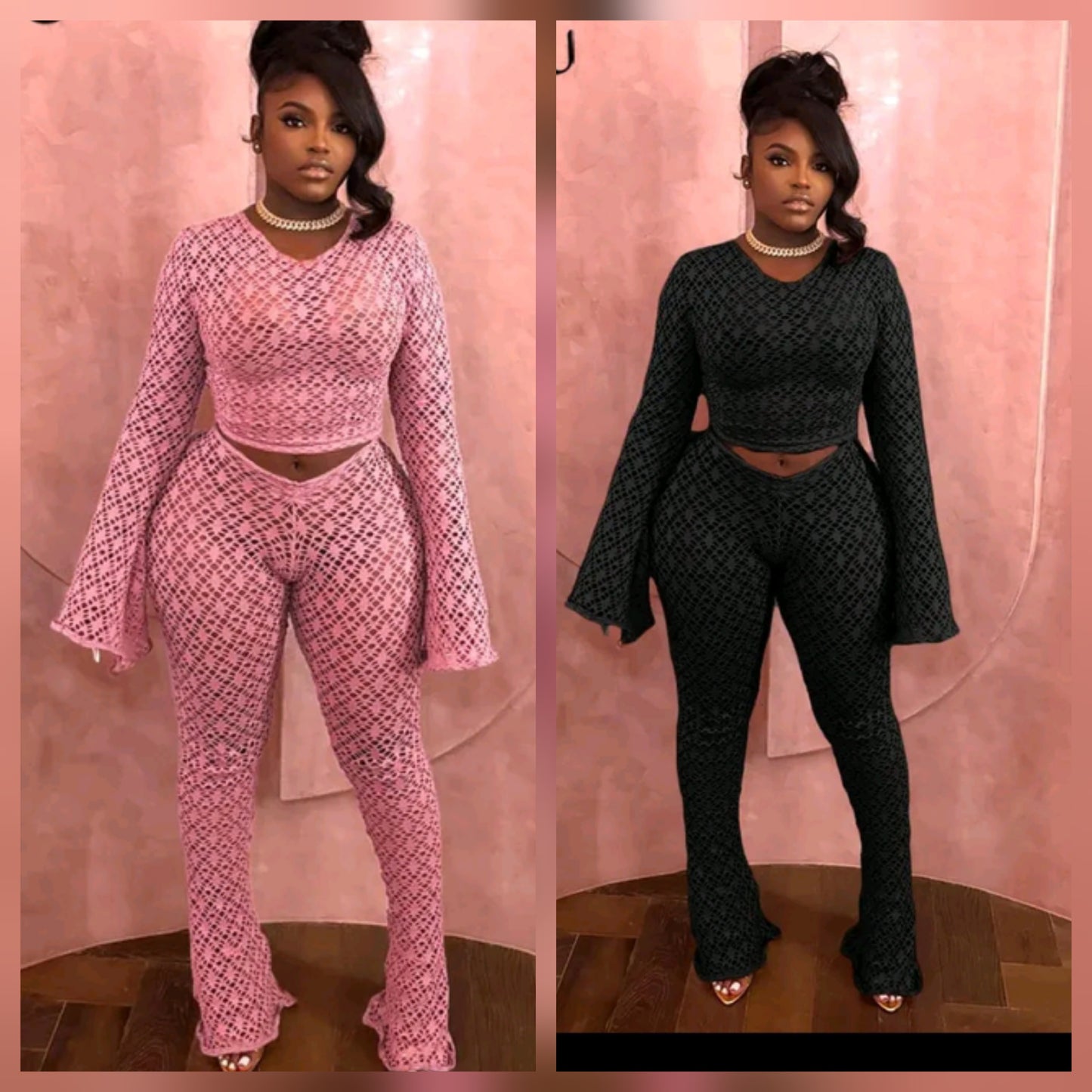 Bell Sleeve Pant Set