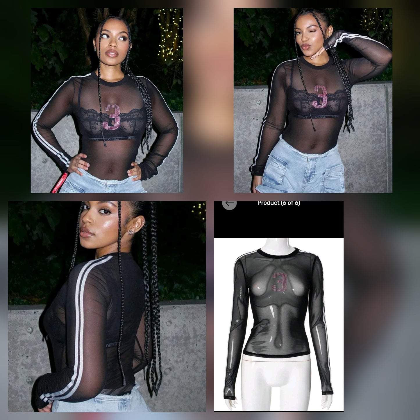 Mesh #3 Graphic Tee