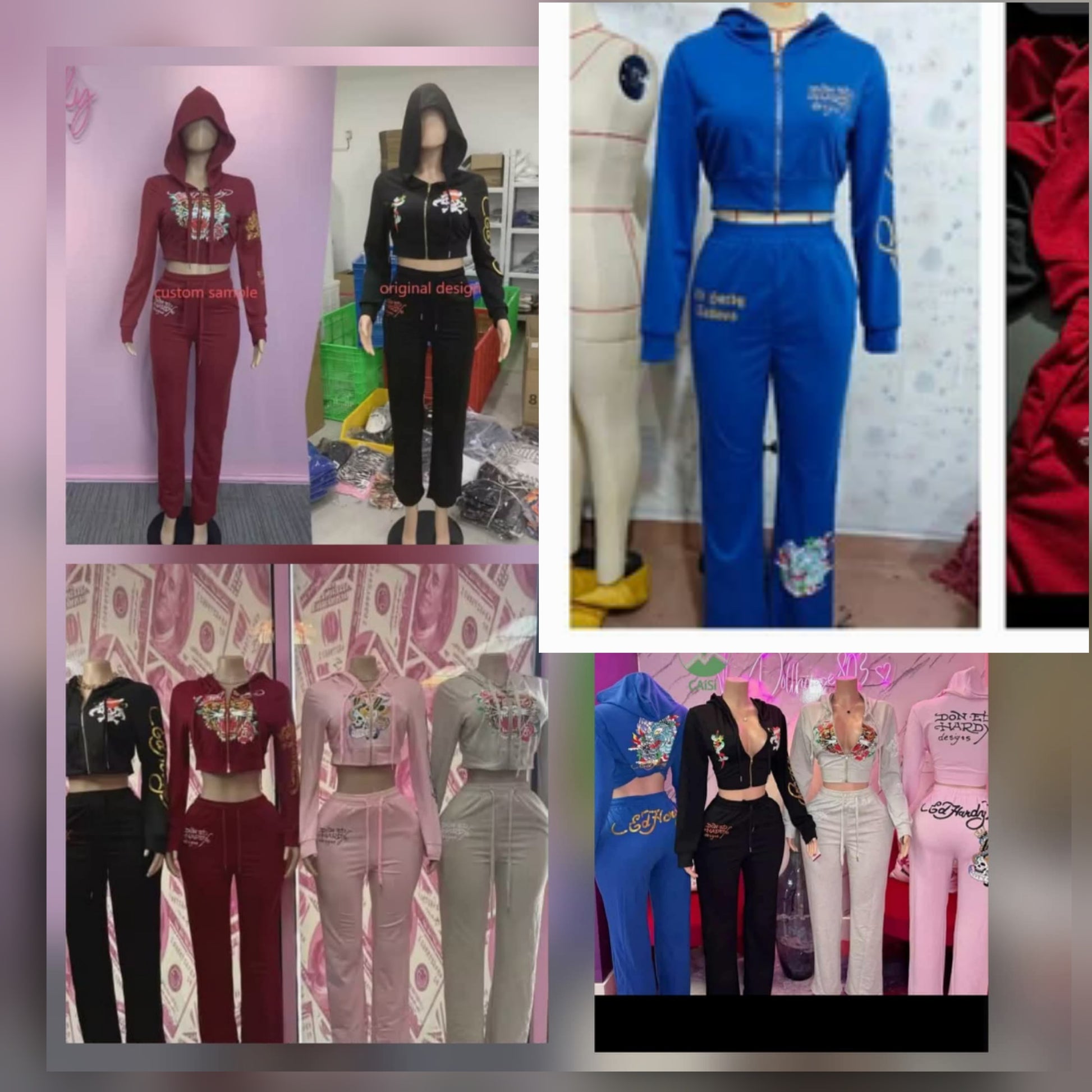 Tall Friendly Graphic Pant Set featuring stylish outfits in various colors for tall women, perfect graphic pant set for tall women.