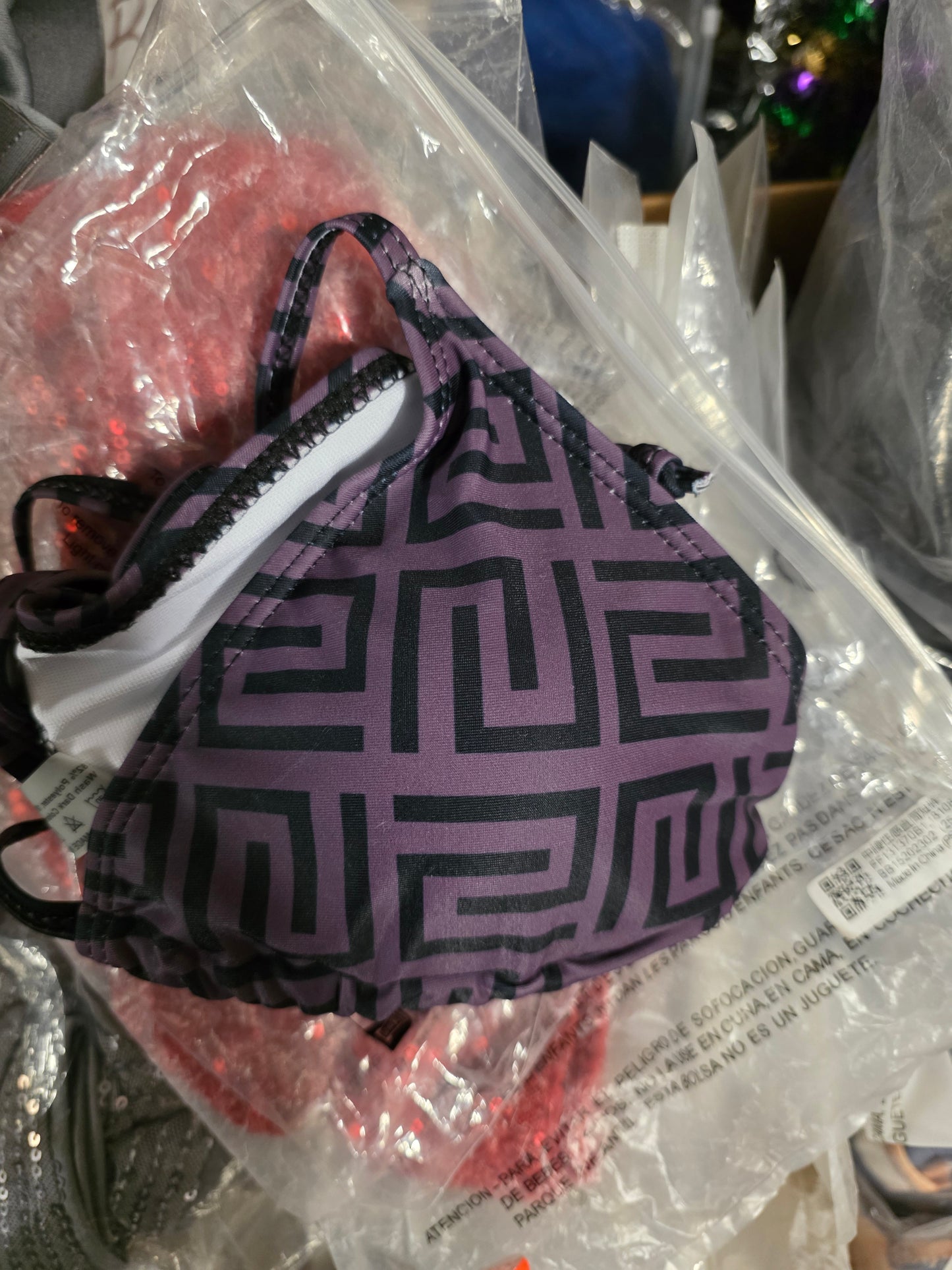 Geo Print Bikini swipe left to see color