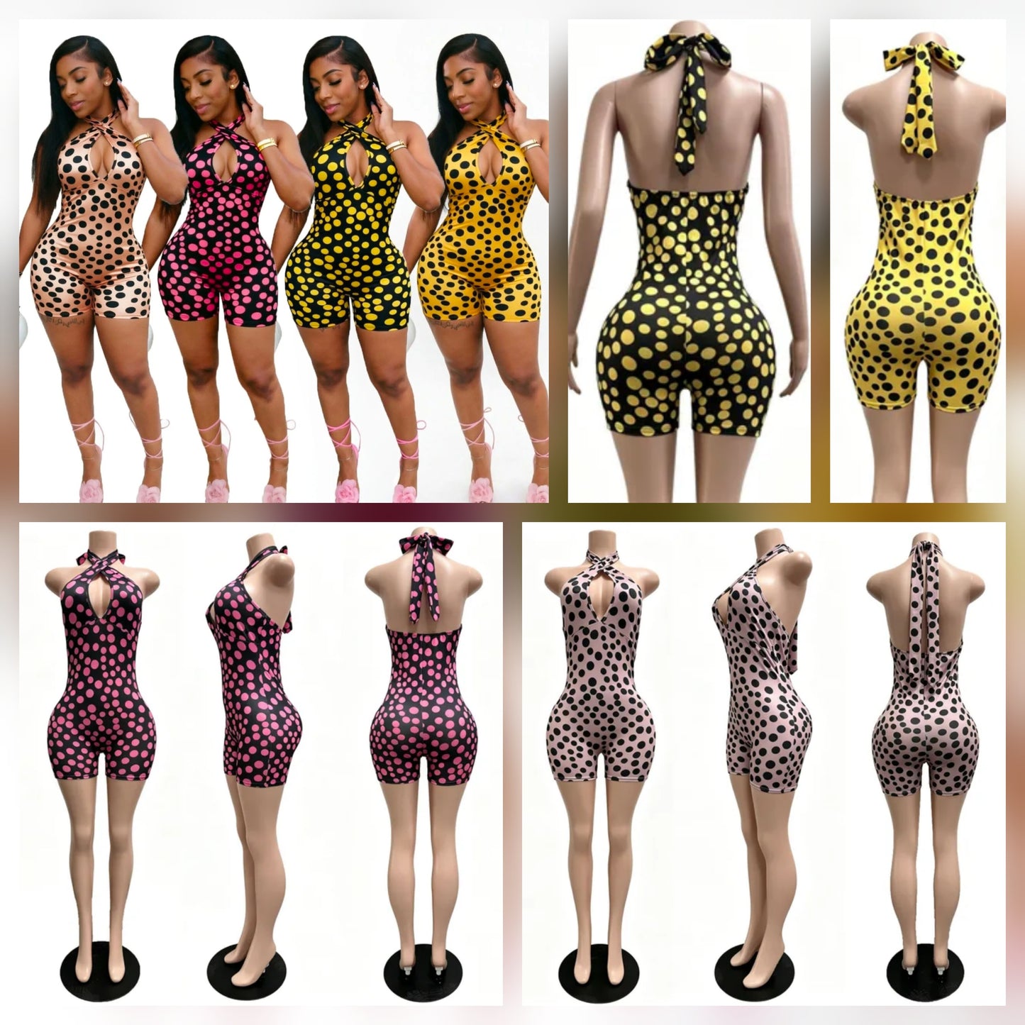 Polka Dot Romper