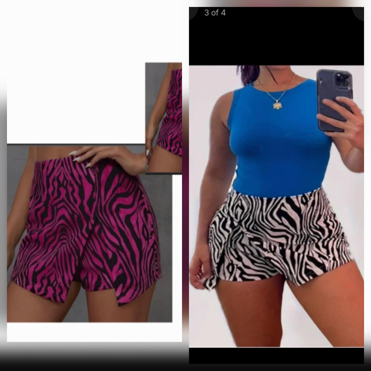 Zebra Skort  - Various colors