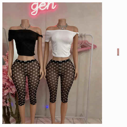 Polka Dot Pant set
